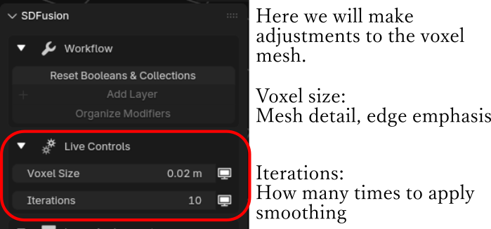 Live Controls